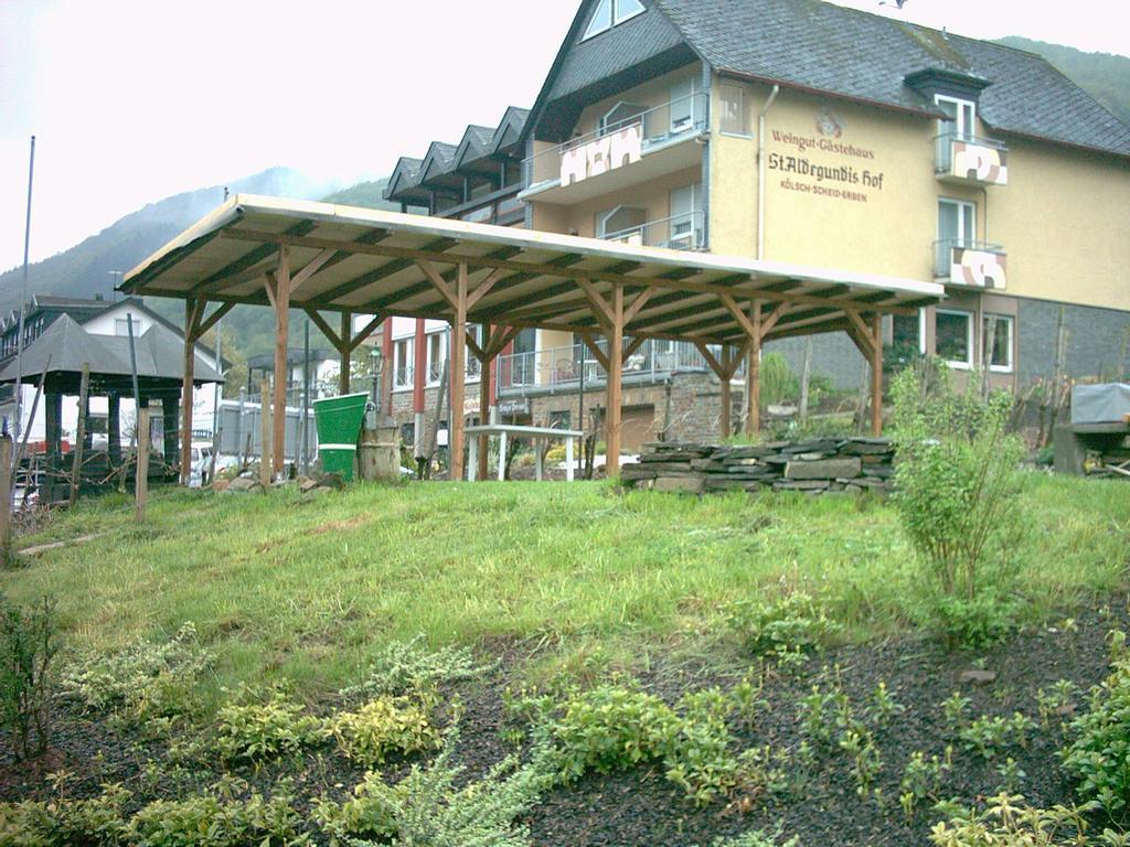 Wein- Und Gaestehaus St. Aldegundishof Sankt Aldegund Bagian luar foto