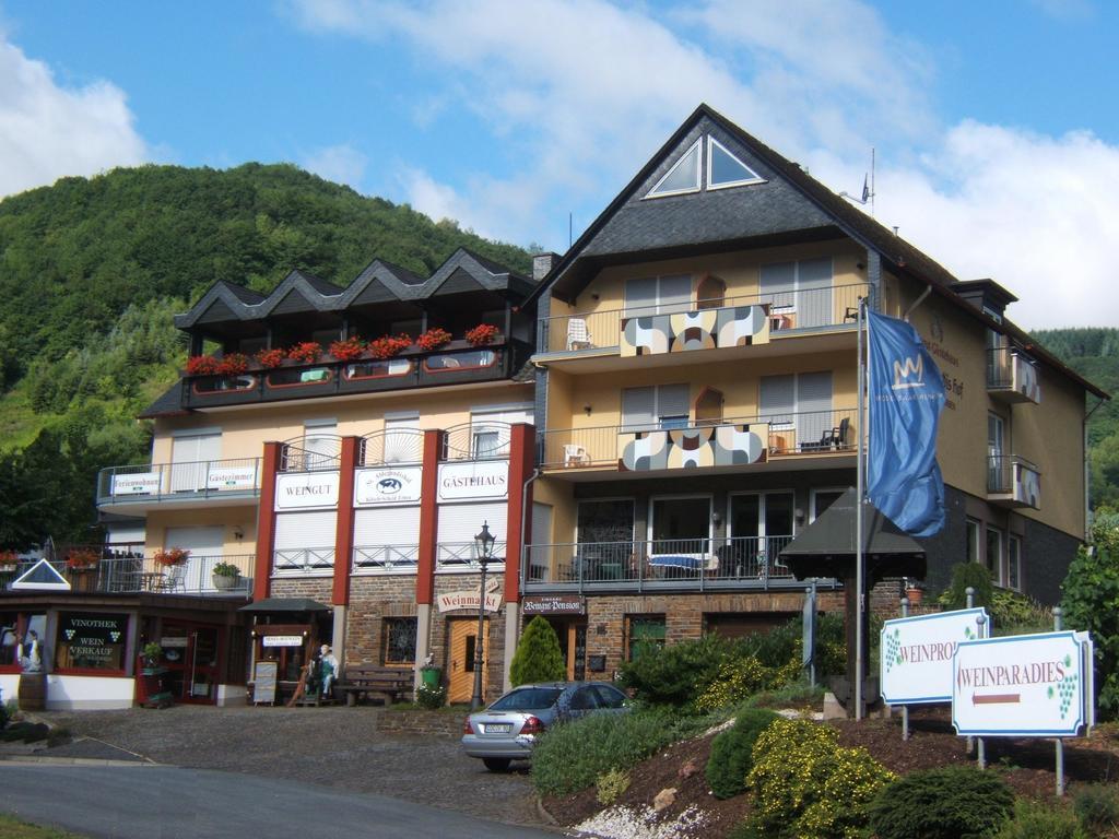 Wein- Und Gaestehaus St. Aldegundishof Sankt Aldegund Bagian luar foto