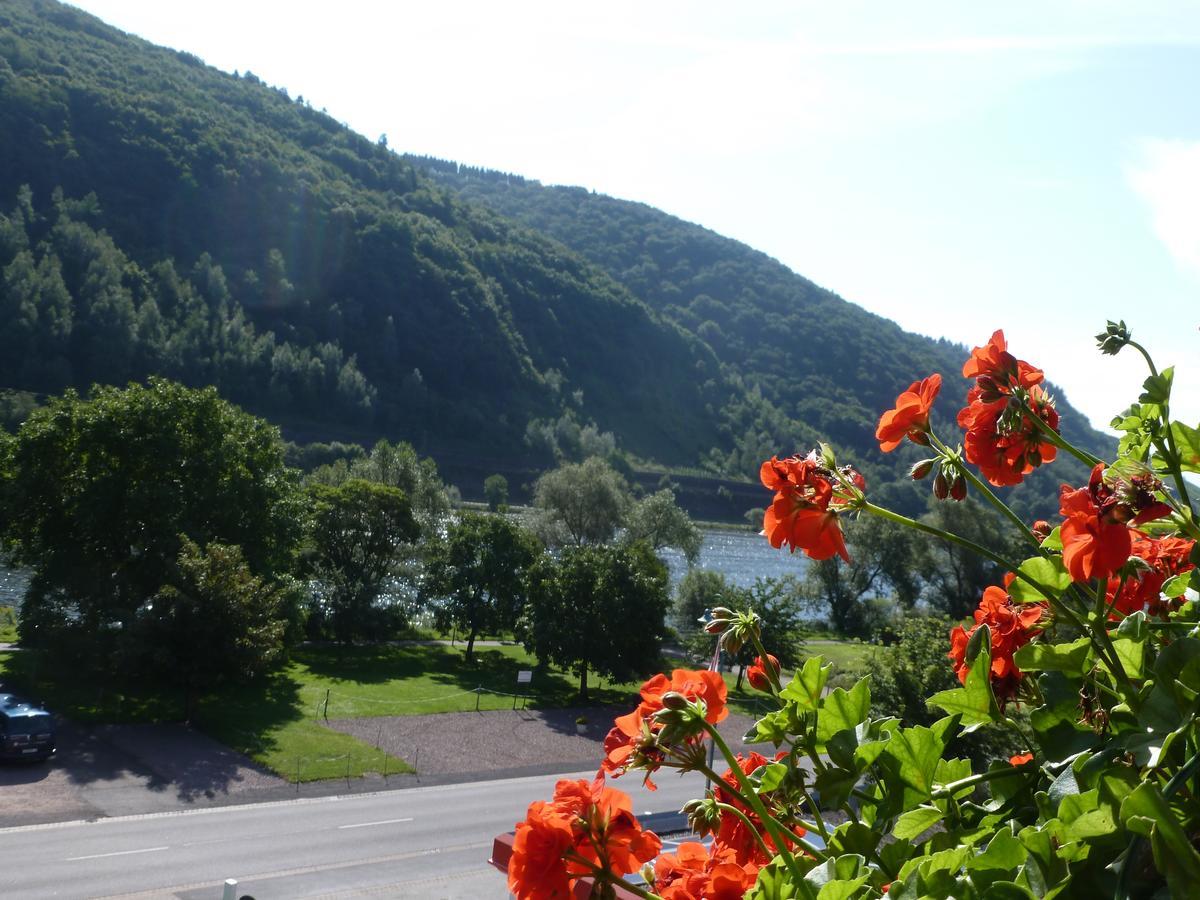 Wein- Und Gaestehaus St. Aldegundishof Sankt Aldegund Bagian luar foto
